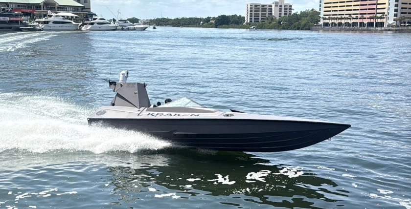 Vorführung eines K3 Scout Medium im Hafen von Tampa, Florida, Foto: AV