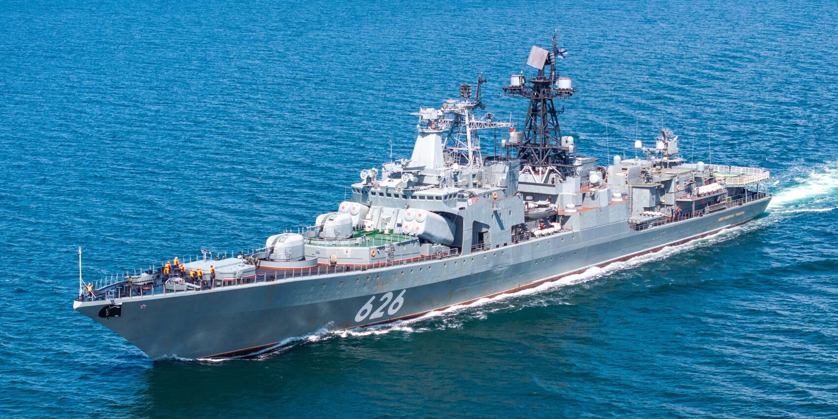 "Vitse Admiral Kulakov" (Udaloy-Klasse). Foto: Michael Nitz