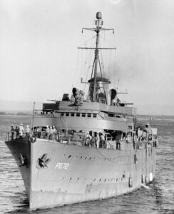 Nourmahal PG-72 vor der Marinebasis Guantanamo Bay, Foto: National Archives