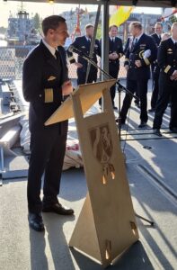 Der Kommandeur der Einsatzflottille 2, Sven Beck