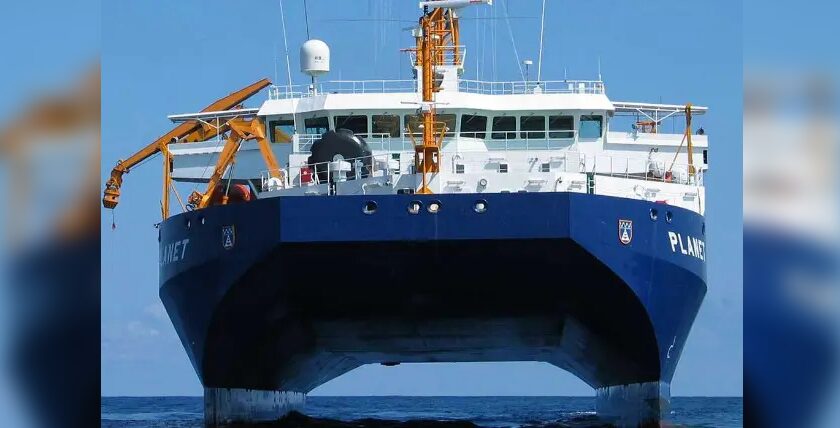 Forschungsschiff PLANET, Foto: Bw/Maik Herrmann