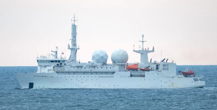 AGI FS Dupuy de Lome (A 759) Foto: Michael Nitz naval-press-service