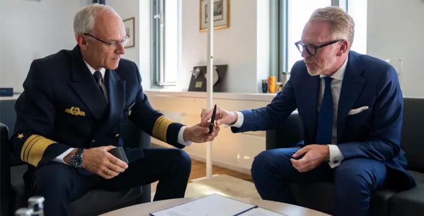 Vereinbarung zwischen Marine und GDWS unterzeichnet. Foto: Deutsche Marine