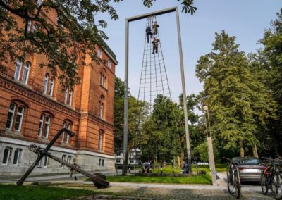 Anker und Want am Landtag 2023. Bild: Bundeswehr/Marcel Kröncke