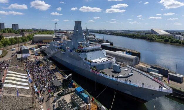 Type 26 der Royal Navy – zur Taufe gab’s Whisky