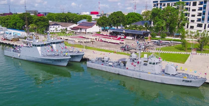 Wachboote „Shere“, „Faro“ und „Ikogosi“, Foto: Nigerian Navy