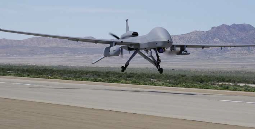 Drohnen wie die amerikanische MFEW-AL können zur Integration von elektronischer Kriegsführung in Multi Domain Operations genutzt werden, Foto: US Army/John Higgins