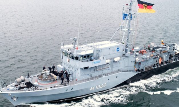 Kieler Minenjagdboot zum NATO-Verband