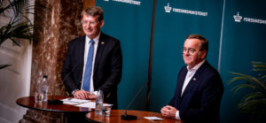 Verteidigungsminister Boris Pistorius mit seinem dänischen Amtskollegen. Foto: MoD Kopenhagen