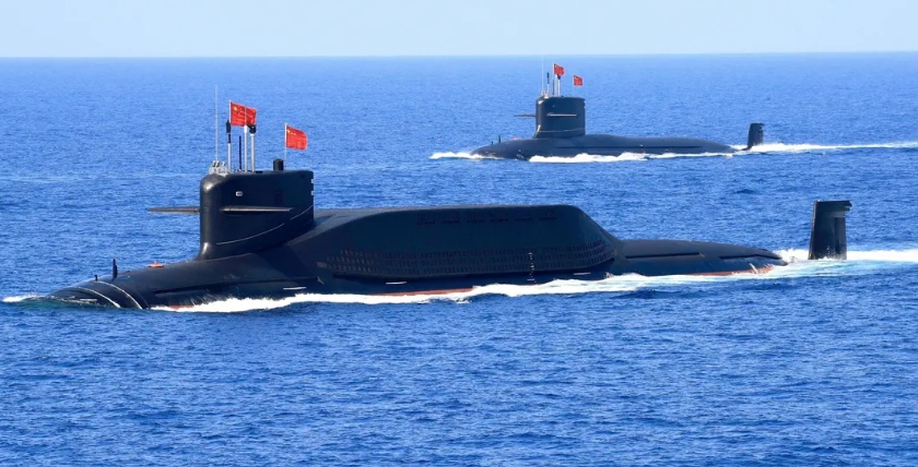 Chinas U-Boote operieren regelmäßig im Indischen Ozean, Foto: PLAN