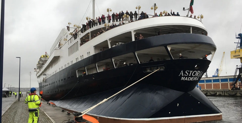 Eröffnung der Kreuzfahrtsaison 2018 in Wismar. Bild: NDR / Jan Farclas