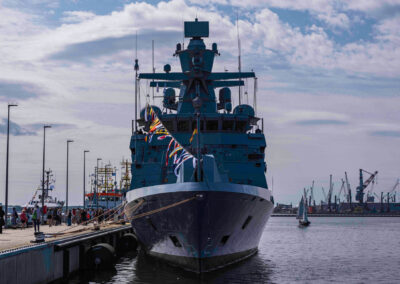 Open Ship auf der Korvette "Emden". Foto: Daniel Angres