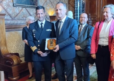 Empfang im Rathaus, Foto: hsc