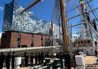 Das argentinische Segelschulschiff "Libertad" in Hamburg, Foto: Herold