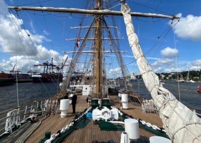 Das argentinische Segelschulschiff "Libertad" in Hamburg, Foto: Herold