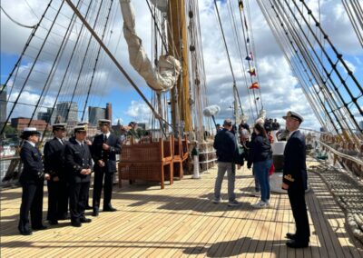 Das argentinische Segelschulschiff "Libertad" in Hamburg, Foto: Herold
