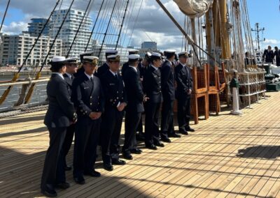Das argentinische Segelschulschiff "Libertad" in Hamburg, Foto: Herold