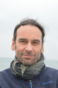 Wolf Isbert vom Alfred-Wegener-Institut für Polar- und Meeresforschung hat den Shellfish-Tower mitentwickelt, Foto: Phillipp Steiner