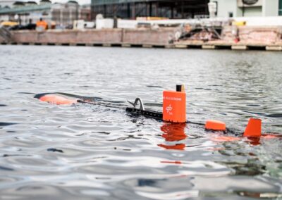 Die Seekatze bei einem Einsatz im Hafenbecken, Bild: DLR (CC BY-NC-ND 3.0)