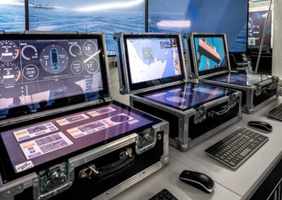 Schiffsbrückensimulatoren, Bild: DLR (CC BY-NC-ND 3.0)