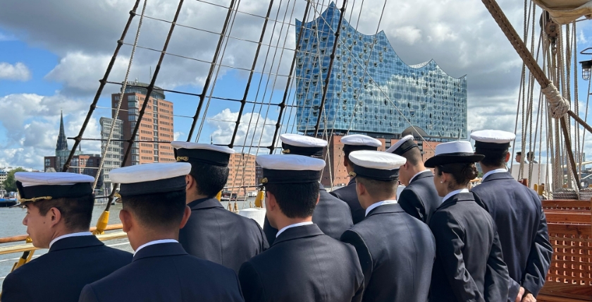 Das argentinische Segelschulschiff "Libertad" in Hamburg, Foto: Herold