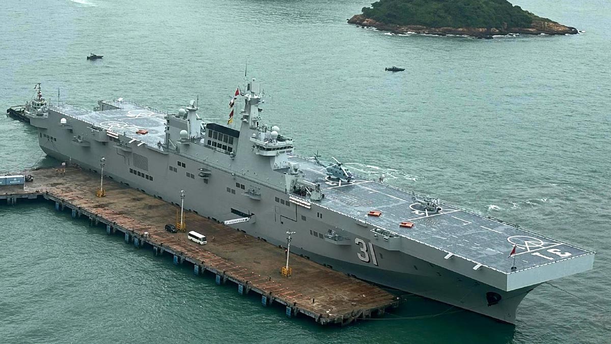 LHD Type 075 Hainan, Foto: chinamil.com