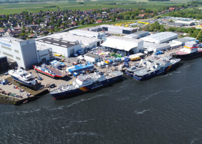 Luftbild des Firmengeländes - aktuell, Foto: Fassmer