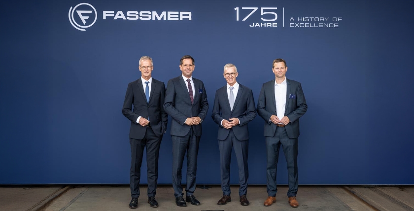 Holger Fassmer, Olaf Lies, Harald Fassmer, Jan Henkel, Foto: Fassmer