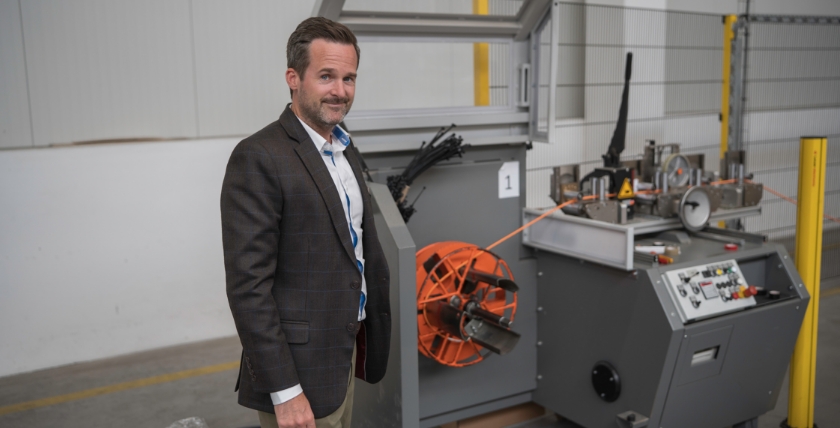 Malte Witowski ist Geschäftsführer von Friesland-Kabel, Foto: dan