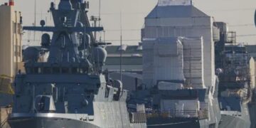 Korvetten 130 des zweiten Loses in der Werft, Foto: Archiv Redaktion