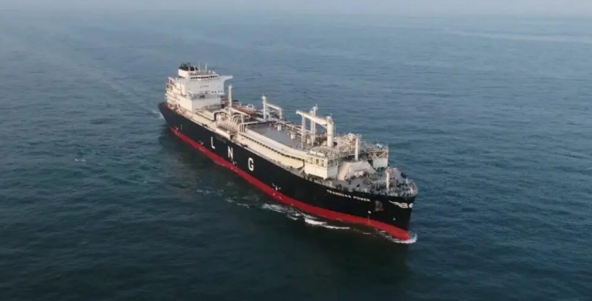 "Transgas-Power" war als zweites FSRU für das LNG-Terminal in Mukran vorgesehen. Foto: Hudong-Zhonghua Shipbuilding