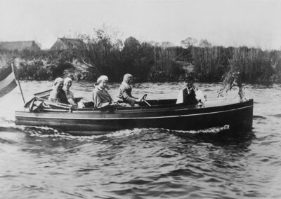 Motorboot vom Typ WANDERER - 1928, Foto: Fassmer