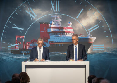 Rede von Harald und Holger Fassmer, Foto: Fassmer
