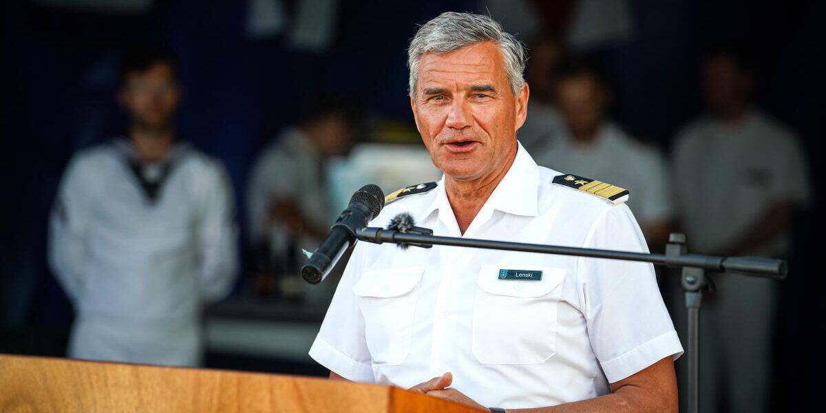 Vizeadmiral Frank Lenski, Befehlshaber der Flotte und Unterstützungskräfte und Stellvertreter des Inspekteurs der Marine. Foto: Bw/N.Theska