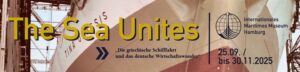 Banner der Ausstellung. Grafik: IMM