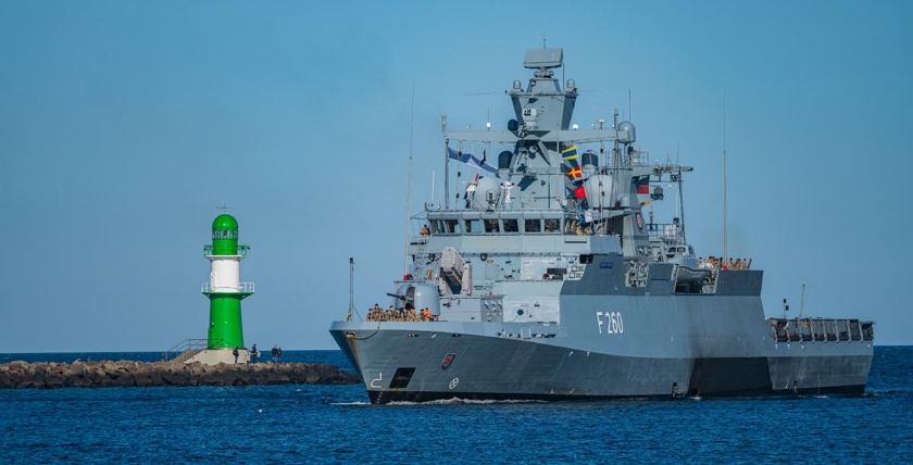 Korvette Braunschweig, Typschiff der Klasse 130, Foto: Daniel Angres