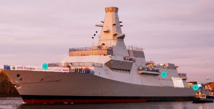Type 26, City-Klasse HMS Glasgow. Foto: Royal Navy/CrownCopyright